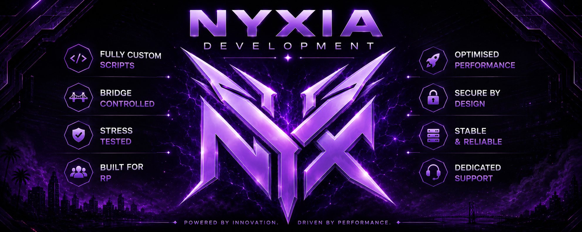 Nyxia Development &mdash; Powered By Innovation. Driven By Performance.